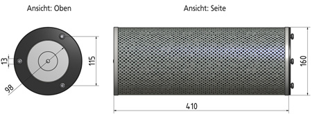 Aktivkohlepatrone HS-AKP 35